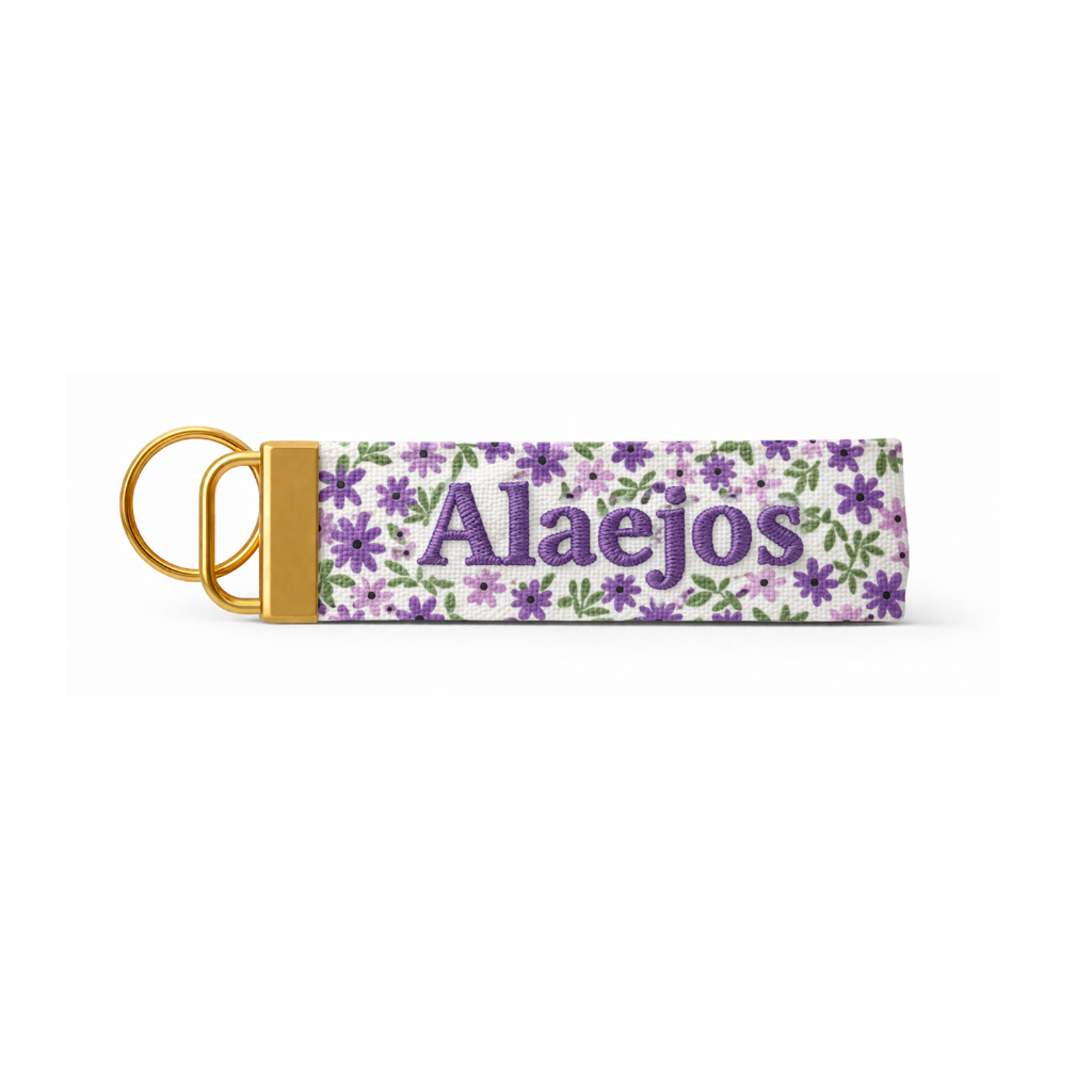 Llavero Alaejos morado