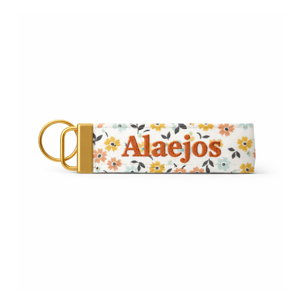 Llavero Alaejos naranja
