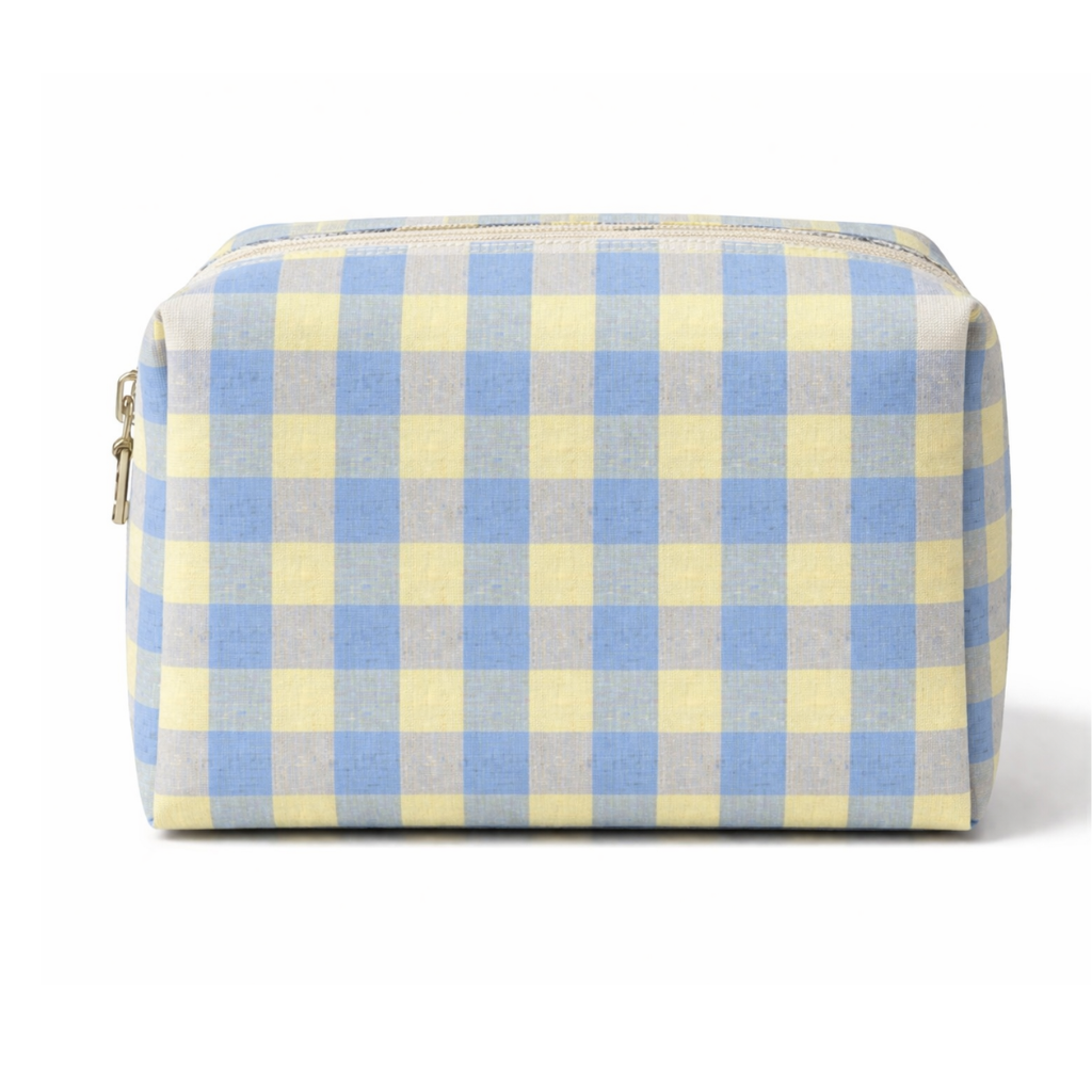 Neceser muno amarillo y azul